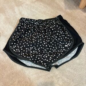 Nike Women's Black Starry Dri Fit Shorts